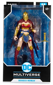 mcfarlane wonder woman con elmo 18 cm.