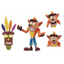 Neca - Crash Bandicoot Ultra Deluxe Action Figure Crash with Aku Aku Mask 14 cm