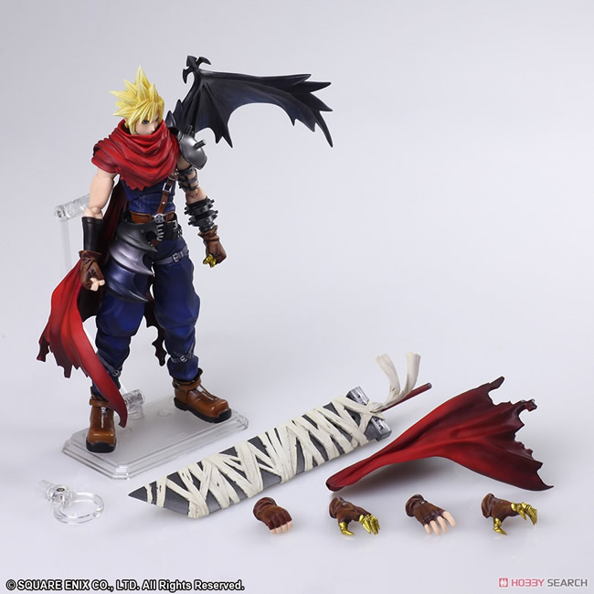 SquareEnix da Final Fantasy VII per Bring Arts Action Figure Cloud Strife Another Form Ver. 18 cm