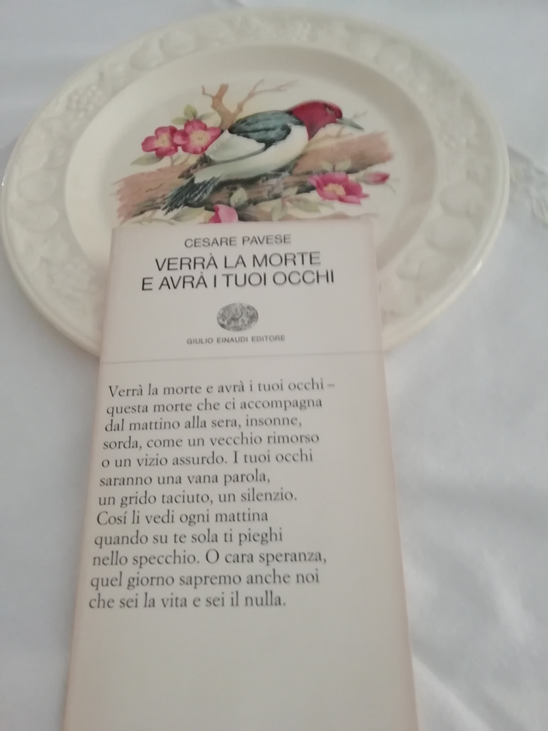 Verrà la morte e avrà i tuoi occhi di Cesare Pavese