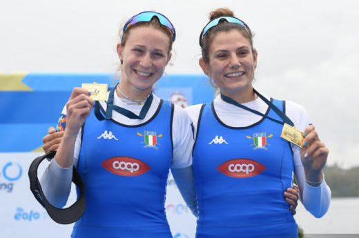 Federica Cesarini e Valentina Rodini medaglia d'oro olimpica nel doppio pesi leggeri femminile