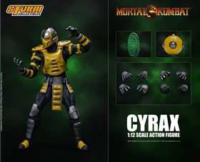 Storm - Mortal Kombat Action Figure 1/12 Cyrax 18 cm