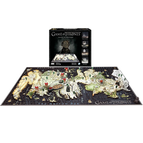 4D Cityscape Game of Thrones: Westeros Puzzle 1400+ pieces