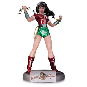 DC Collectibles DC Comics Bombshells Statue - Holiday Wonder Woman 27cm