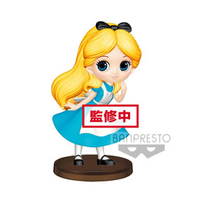 Disney Q Posket Petit Mini Figure Alice 7 cm