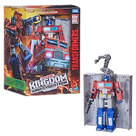 Hasbro Transformers Optimus Prime Transformers War for Cybertron Kingdom Collectible 18 cm