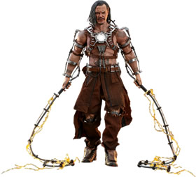 Hot Toys Marvel Iron Man 2 Movie Masterpiece (Mickey Rourke) Ivan Vanko Whiplash Toy Fair Exclusive Figure 30cm