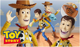 Legacy of Revoltech SCI-FI Revoltech Woody Disney 15 cm