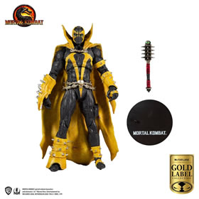 McFarlane Toys Mortal Kombat Action Figure Spawn (Curse of Apocalypse) (Gold Label Series) 18 cm