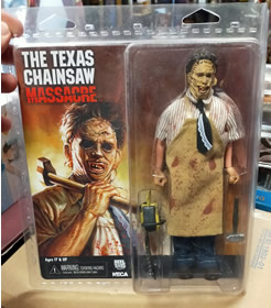 NECA  Leatherface “Faccia di cuoio” The Texas Chainsaw Massacre “Non aprite quella porta”