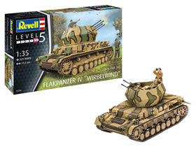 Revell Carro Antiaereo Flakpanzer IV whirlwind (1:35) 17 cm